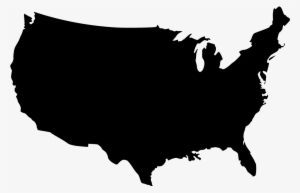 United States Silhouette Png - United States Vector
