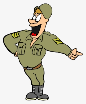 Funny Army Clipart - Army Clipart Transparent