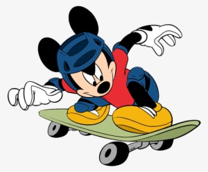Disney Skateboarding Clip Art Disney Clip Art Galore - Mickey Mouse Skateboard