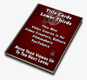 Titlecards Mini Course - Book Cover