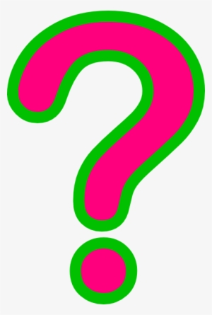Pink Question Mark Clipart - Question Mark Clipart