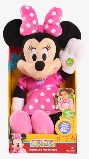 Mickey Mouse Clubhouse Fun Minnie Mouse Bowtique 11" - Just Play Mmch Minnie Bowtique Plush