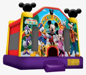 mickey mouse clubhouse - mickey mouse jumping castle hire sydney