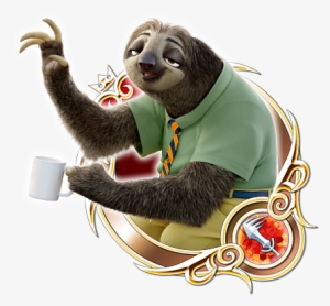Zootopia The So-called Fastest Sloth Working In The - Zootopia - Flash Poster Poster Print,
