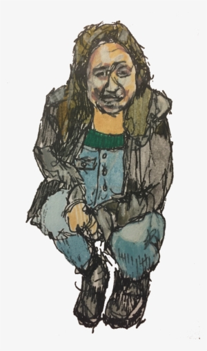 Illustration - Sitting
