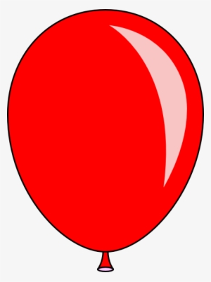 Red Balloon Clipart - Red And Blue Balloon Clipart