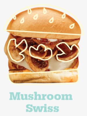 The Atomic Burger Green Chile Burger Jamburger Mushroom - Hamburger