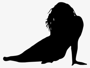 Big Image - Scary Woman Silhouette Png