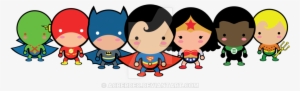 Justice League Clipart Png - Baby Justice League Png