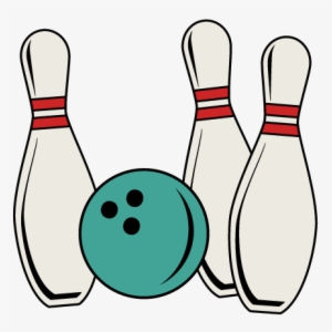 Bowling Pin Clipart Png - Bowling Pin And Ball