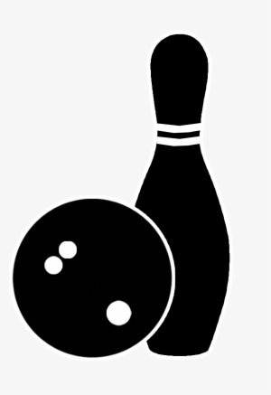 Bowling Clipart Hollywood - Black And White Bowling Clipart Png