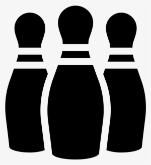 Png Black And White Stock Bowling Strike Clipart - Bowling Pin Png