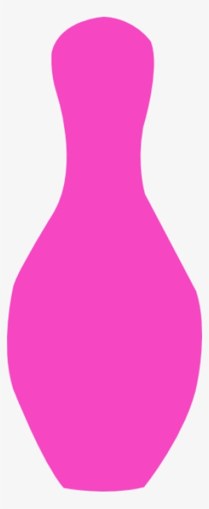 Pink Bowling Pin Svg Clip Arts 246 X 597 Px