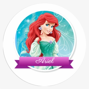 24 Disney Princess The Little Mermaid Stickers Labels - Etiquetas De La Sirenita