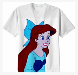 Shop The Little Mermaid "kiss The Girl" Ariel Transparent - Love & Basketball Shirt