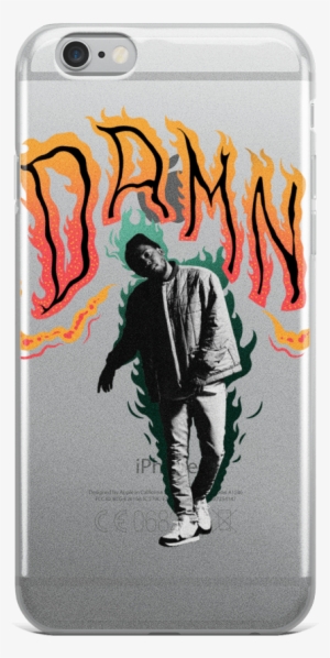 Kendrick Lamar Flames Iphone Case - Iphone 7 Clear Case Ultra Thin Tpu Cover Protective