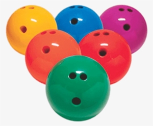 Set Of Coloured Bowling Balls - Bowling Balls