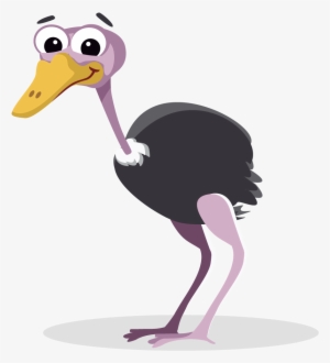 Will Fill The Weeks Ahead - Ostrich Clipart Png