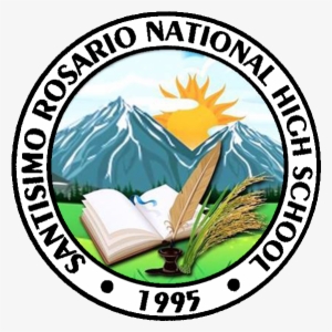Santisimo Rosario National High School Current Seal - Camarines Sur National High School
