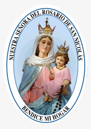 Adhesivo De Ns Del Rosario De San Nicolas - Nuestra Senora Del Rosario De San Nicolas-rezos Y -