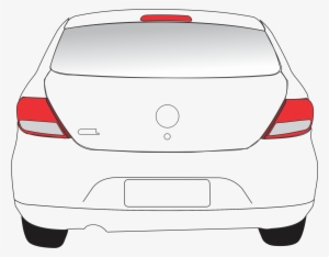 This Free Icons Png Design Of Car Back View