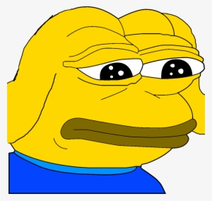 Sad Frog Face - Stickers Tumblr Memes