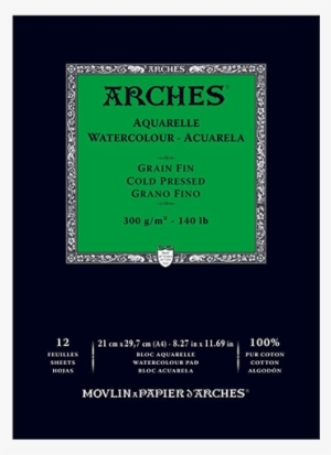 Arches Cold Press Watercolor Pad 9 X12