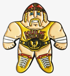 Hulk Hogan Wrestling Buddy Pin - Professional Wrestling