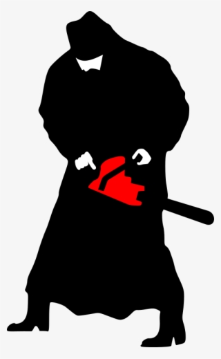 priest with a chainsaw clipart png