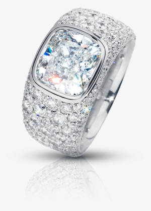 Diamond Frame - Engagement Ring