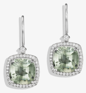 Jane Taylor Ef708 Green Quartz Diamond White Gold
