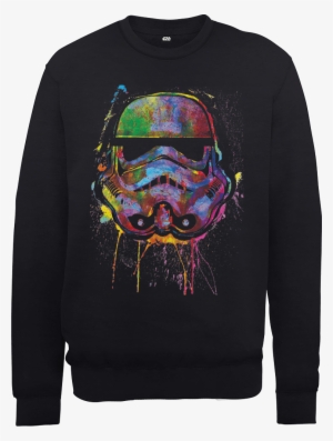 Star Wars Paint Splat Stormtrooper Sweatshirt - Sweater
