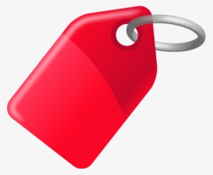 Red Tag Png - Vector Png Design Red
