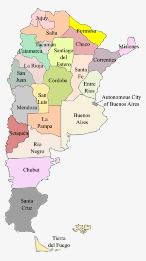 Argentina Map To Use For Image Map - Argentina Ethnic Groups Map