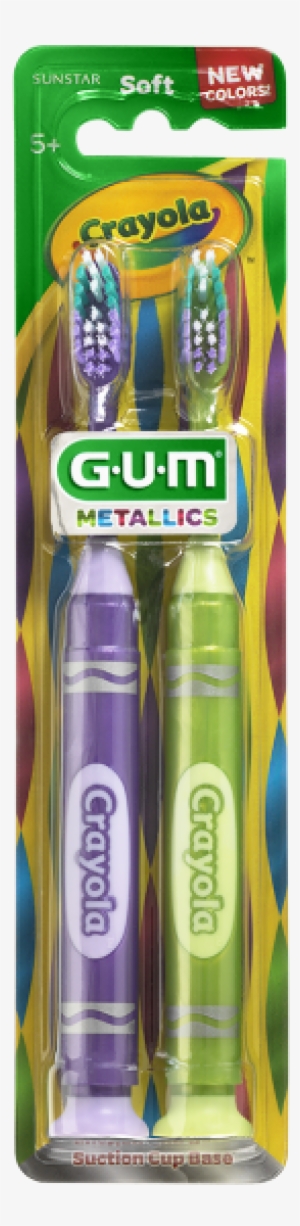Gum® Crayola™ Metallic Marker Toothbrush, 2ct, Ages - Crayola