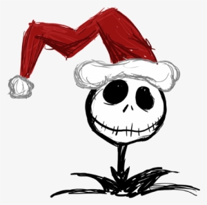 Nightmare Before Christmas Santa Hat - Jack Skellington With Christmas Hat