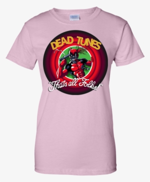 Deadpool Thats All Folks Looney Tunes T Shirt & Hoodie