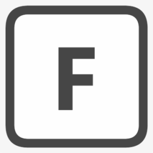 Key F Icon - E Key Icon Png