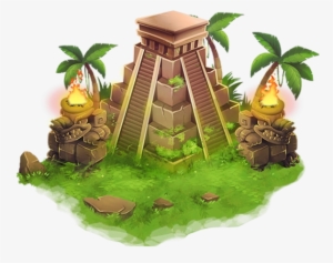 Aztec Habitat - Piramide Azteca Png