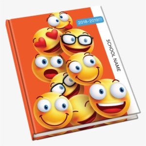 2018-2019 Yearbook Covers - Emoji Yearbook Cover