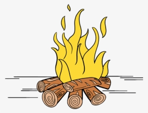 How To Draw Fire - Draw A Cartoon Fire