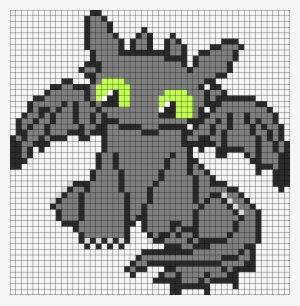 Cutie How To Train Your Dragon Toothless Perler Bead - Central City Brewing Co Ltd