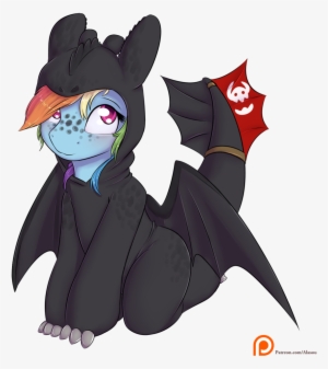 You Can Click Above To Reveal The Image Just This Once, - Mlp Halloween Rainbow Dash