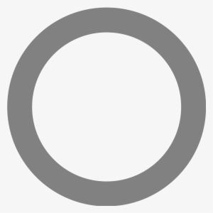 Open - Grey Circle Icon Transparent