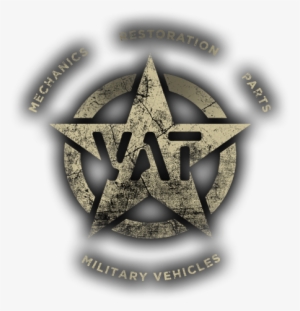 vat is a workshop specialized in military vehicles - emblem