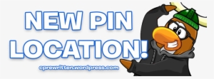 New Pin Location - Club Penguin