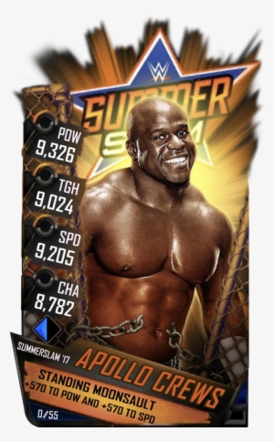 Wrestlemania Supercard Apollocrews R10 Summerslam Supercard - Wwe Supercard Summerslam 17 Cards