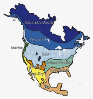 North America Climate Map All About Zones Com - Climate Zone Map Of North America
