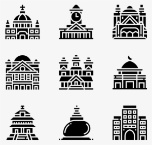 422 City Icon Packs - Architectural Pattern