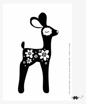 Poster A4, Bambi - Cartoon